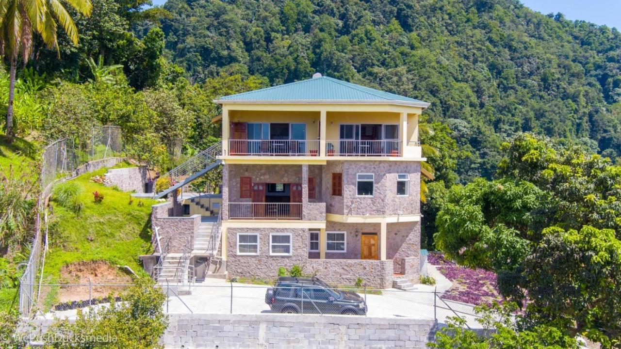Belle Etoile - Celestial Hideaway Villa Soufrière Exteriör bild