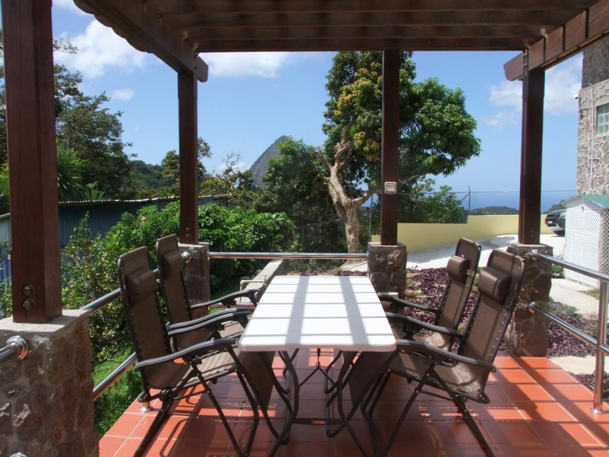 Belle Etoile - Celestial Hideaway Villa Soufrière Exteriör bild