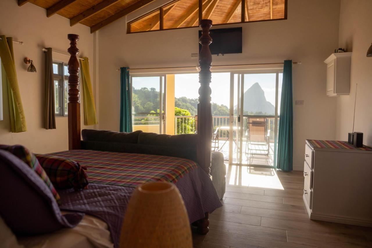 Belle Etoile - Celestial Hideaway Villa Soufrière Exteriör bild