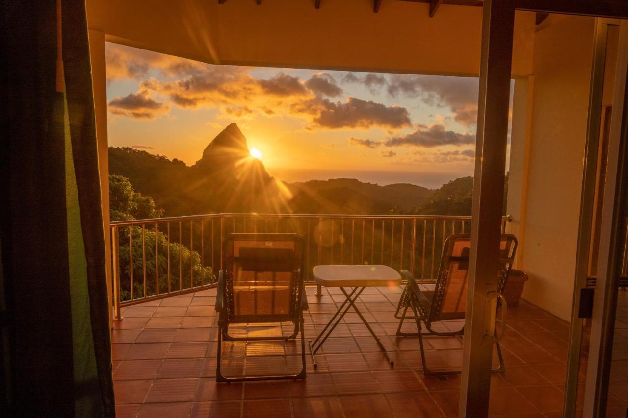 Belle Etoile - Celestial Hideaway Villa Soufrière Exteriör bild