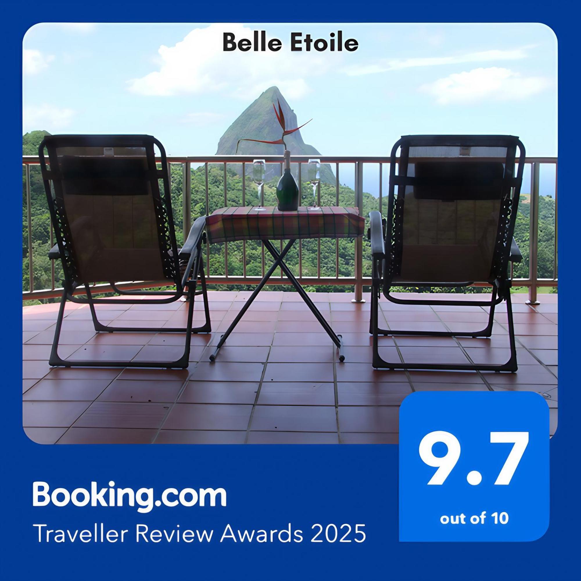 Belle Etoile - Celestial Hideaway Villa Soufrière Exteriör bild